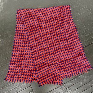 J Crew Houndstooth Scarf